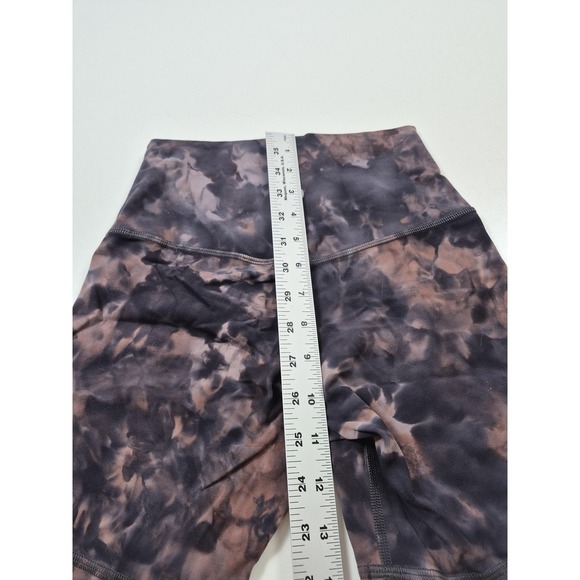 Lululemon Align High-Rise Shorts Purple Tie Dye Size 4 - Picture 6 of 8